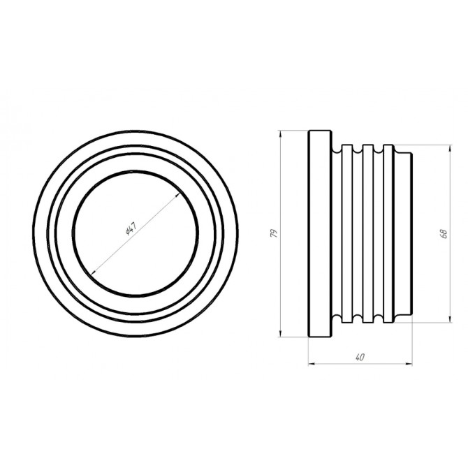 Корпус ролика - ПЛП-9